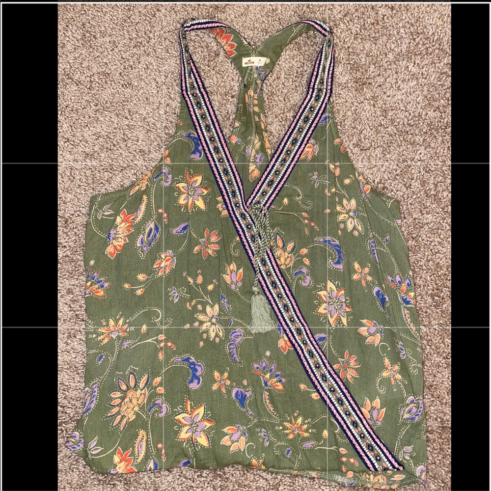 Hollister Floral Tank Top